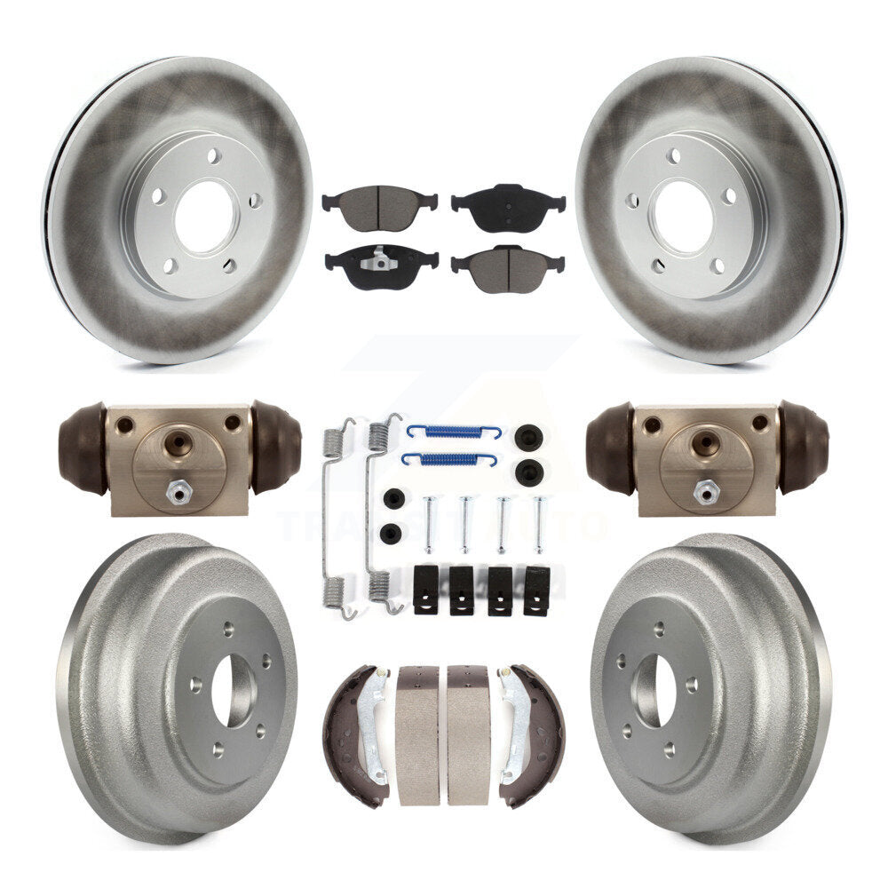 Transit Auto KGC-102100 Disc Brake Kit for 2010-2013 Ford Transit Connect - Front and Rear