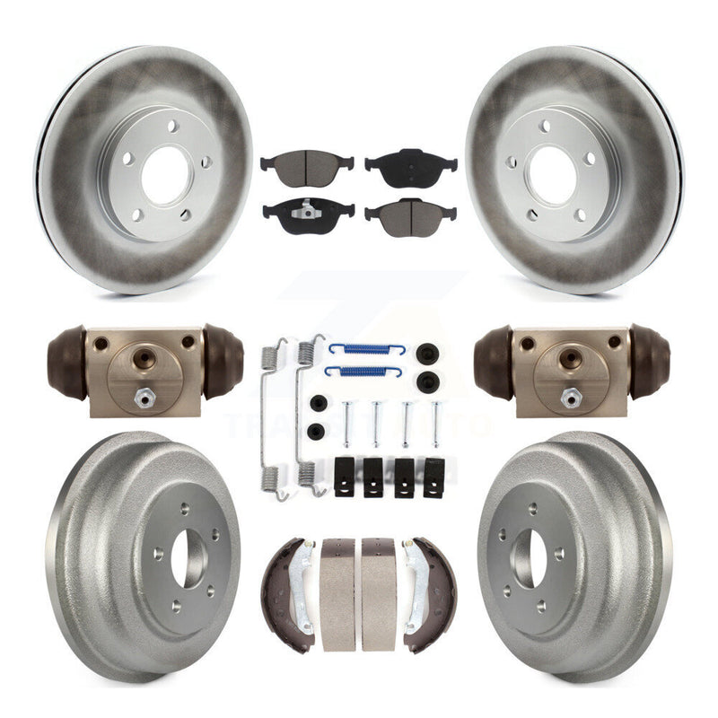Transit Auto KGC-102100 Disc Brake Kit for 2010-2013 Ford Transit Connect - Front and Rear