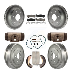 Transit Auto KGC-102101 Disc Brake Kit for 2005-2007 Chevrolet Silverado 1500 Classic, Chevrolet Silverado 1500, GMC Sierra 1500 - Front and Rear
