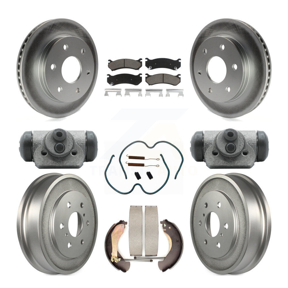 Transit Auto KGC-102102 Disc Brake Kit for 2005-2007 Chevrolet Silverado 1500, Chevrolet Silverado 1500 Classic, GMC Sierra 1500 - Front and Rear