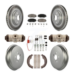 Transit Auto KGC-102103 Disc Brake Kit for 2009-2013 Toyota Corolla - Front and Rear