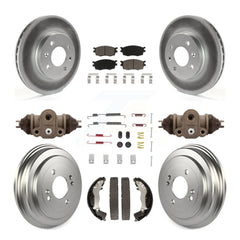 Transit Auto KGC-102105 Disc Brake Kit for 2006-2011 Hyundai Accent, Kia Rio, Kia Rio5 - Front and Rear