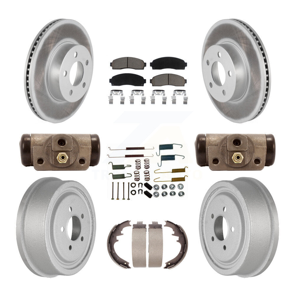 Transit Auto KGC-102110 Disc Brake Kit for 2004-2010 Mazda B4000, Ford Ranger - Front and Rear