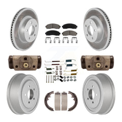 Transit Auto KGC-102110 Disc Brake Kit for 2004-2010 Mazda B4000, Ford Ranger - Front and Rear