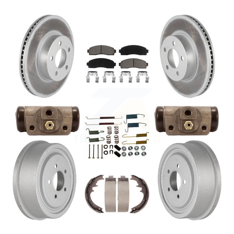 Transit Auto KGC-102110 Disc Brake Kit for 2004-2010 Mazda B4000, Ford Ranger - Front and Rear