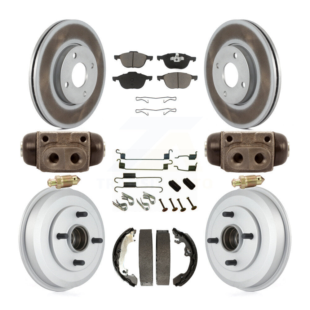 Transit Auto KGC-102115 Disc Brake Kit for 2005-2007 Ford Focus - Front and Rear