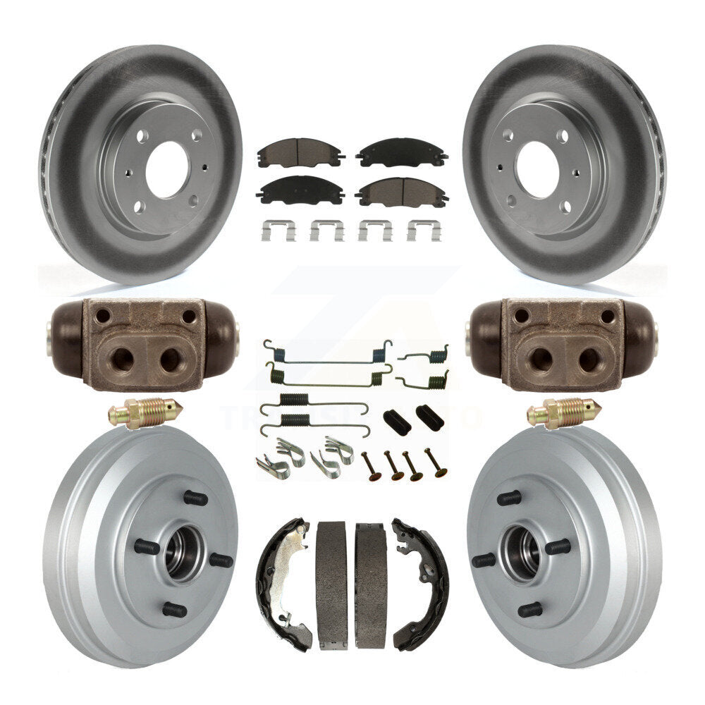Transit Auto KGC-102116 Disc Brake Kit for 2009-2011 Ford Focus - Front and Rear
