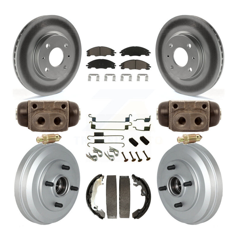 Transit Auto KGC-102116 Disc Brake Kit for 2009-2011 Ford Focus - Front and Rear