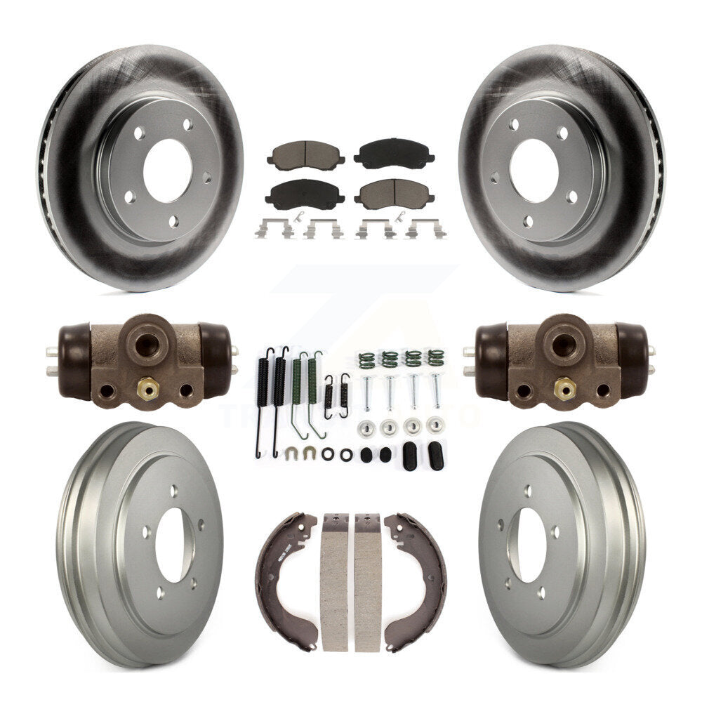 Transit Auto KGC-102117 Disc Brake Kit for 2007-2012 Dodge Caliber - Front and Rear