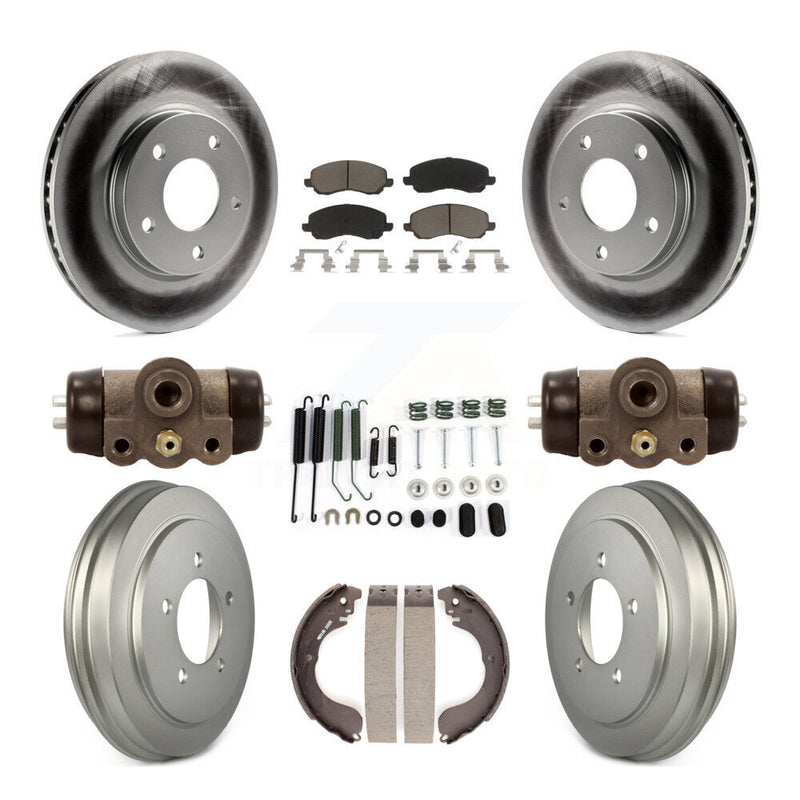 Transit Auto KGC-102117 Disc Brake Kit for 2007-2012 Dodge Caliber - Front and Rear