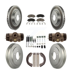 Transit Auto KGC-102118 Disc Brake Kit for 2007-2017 Dodge Caliber, Dodge Avenger and More - Front and Rear