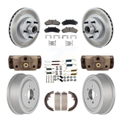 Transit Auto KGC-102121 Disc Brake Kit for 1998-2002 Ford Ranger - Front and Rear