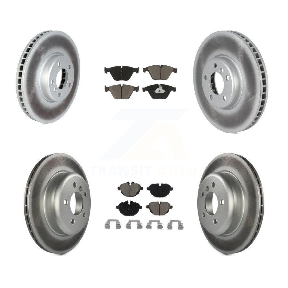 Transit Auto KGC-102122 Disc Brake Kit for 2011-2013 BMW 535i - Front and Rear