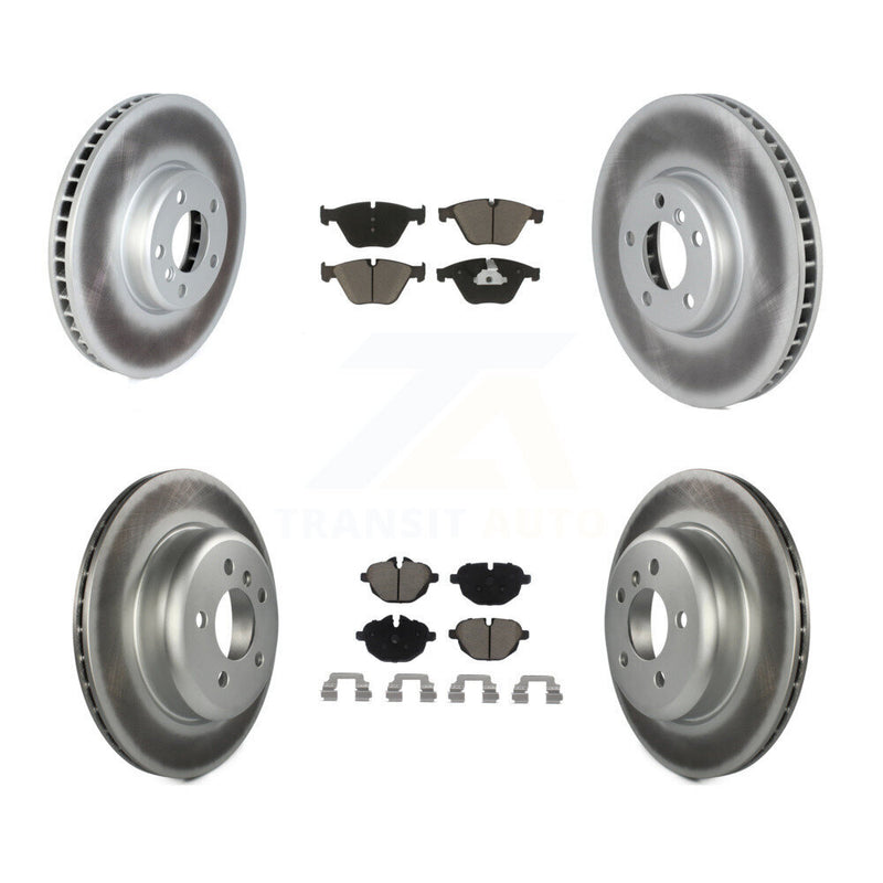 Transit Auto KGC-102122 Disc Brake Kit for 2011-2013 BMW 535i - Front and Rear