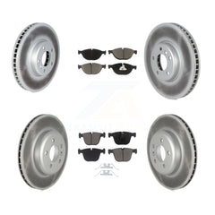 Transit Auto KGC-102124 Disc Brake Kit for 2010-2017 BMW ActiveHybrid 7, BMW 740Li xDrive and More - Front and Rear