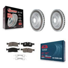 Transit Auto KGC-102128 Disc Brake Kit for 2012-2018 Mercedes-Benz GLE300d, Mercedes-Benz GLE350 and More - Front