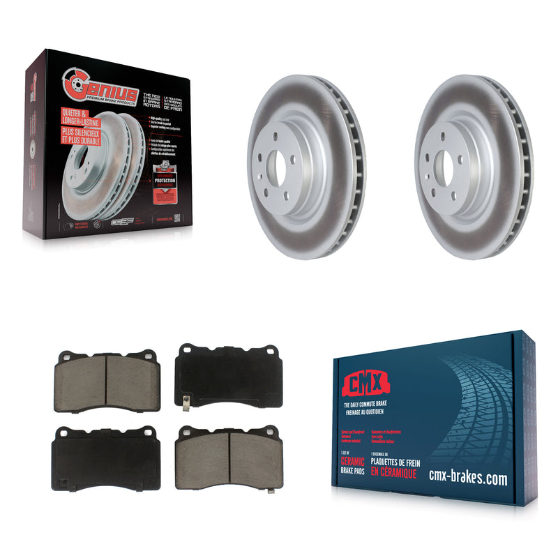 Transit Auto KGC-102134 Disc Brake Kit for 2012-2019 Tesla X, Tesla S - Front