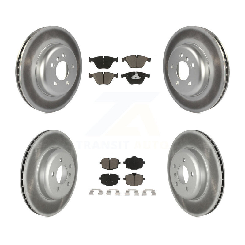 Transit Auto KGC-102144 Disc Brake Kit for 2011-2018 BMW 640i xDrive, BMW 640i xDrive Gran Coupe and More - Front and Rear