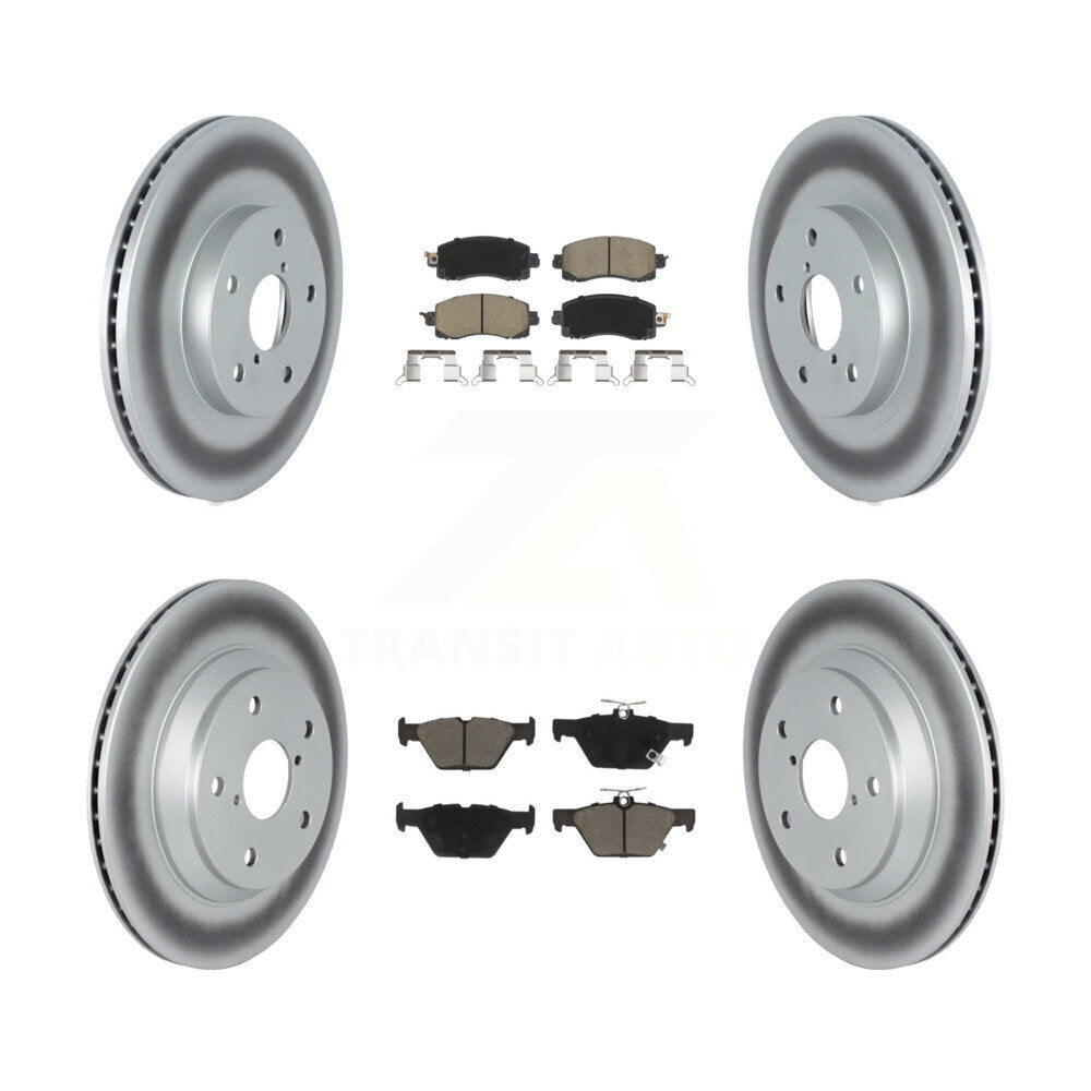 Transit Auto KGC-102153 Disc Brake Kit for 2019-2022 Subaru Forester - Front and Rear
