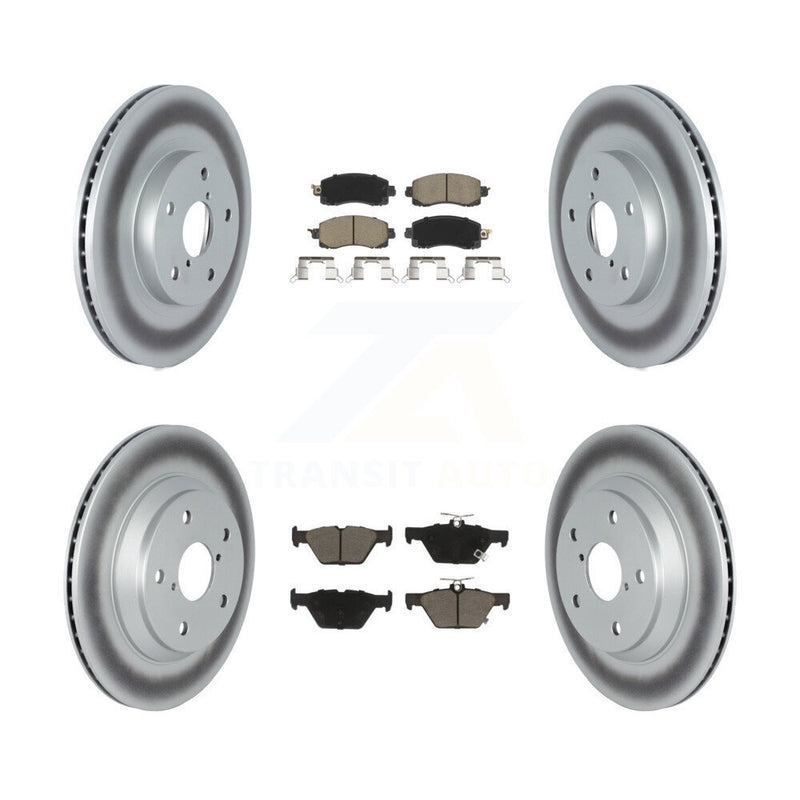 Transit Auto KGC-102153 Disc Brake Kit for 2019-2022 Subaru Forester - Front and Rear