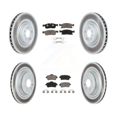 Transit Auto KGC-102154 Disc Brake Kit for 2015-2019 Mercedes-Benz GLS450, Mercedes-Benz ML250 - Front and Rear