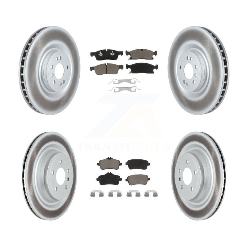 Transit Auto KGC-102154 Disc Brake Kit for 2015-2019 Mercedes-Benz GLS450, Mercedes-Benz ML250 - Front and Rear