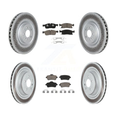 Transit Auto KGC-102155 Disc Brake Kit for 2015-2019 Mercedes-Benz GLS450, Mercedes-Benz ML250 - Front and Rear