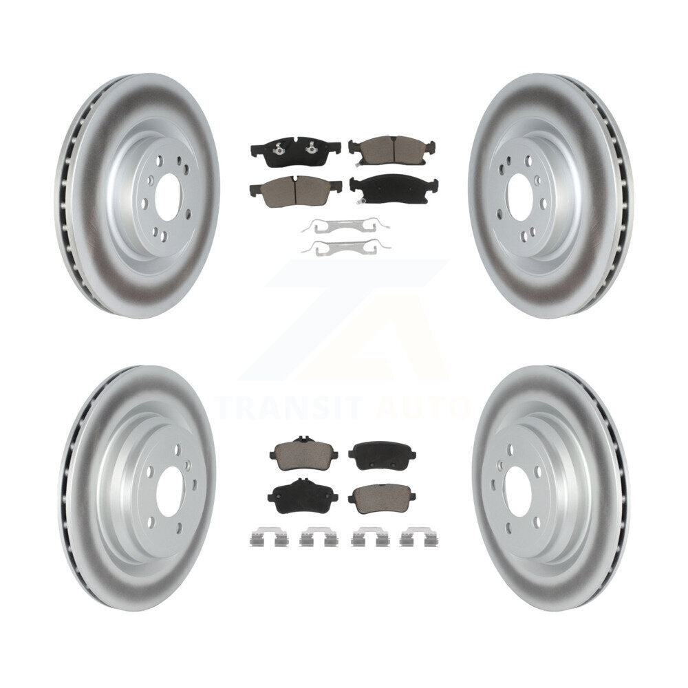 Transit Auto KGC-102156 Disc Brake Kit for 2016-2018 Mercedes-Benz GLE400 - Front and Rear