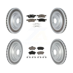 Transit Auto KGC-102156 Disc Brake Kit for 2016-2018 Mercedes-Benz GLE400 - Front and Rear