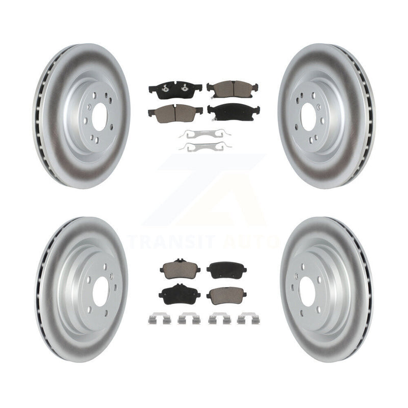 Transit Auto KGC-102156 Disc Brake Kit for 2016-2018 Mercedes-Benz GLE400 - Front and Rear