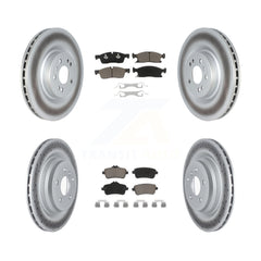 Transit Auto KGC-102157 Disc Brake Kit for 2016-2018 Mercedes-Benz GLE400 - Front and Rear
