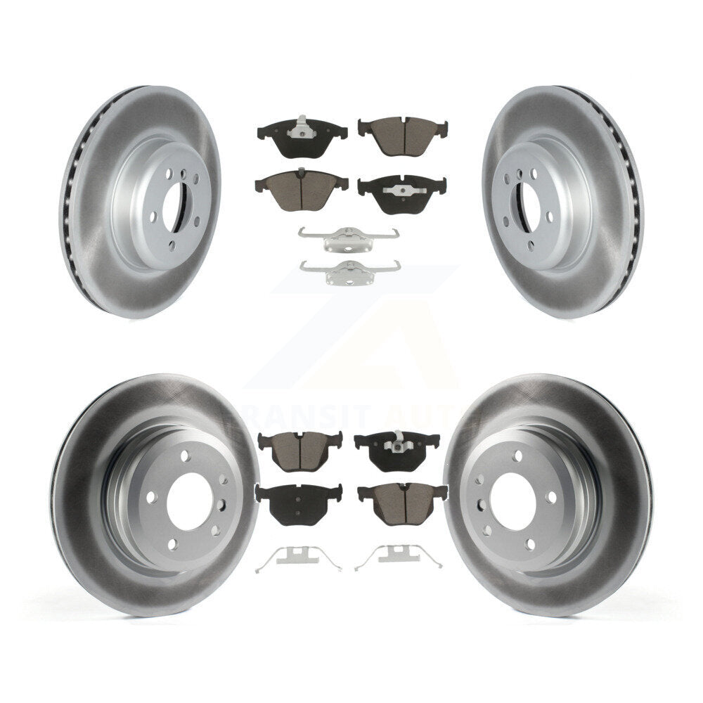Transit Auto KGC-102163 Disc Brake Kit for 2012 BMW 335i - Front and Rear