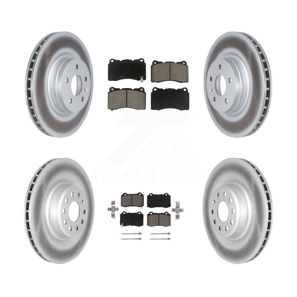 Transit Auto KGC-102168 Disc Brake Kit for 2016 Tesla S - Front and Rear