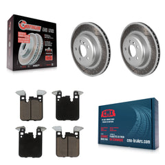 Transit Auto KGC-102171 Disc Brake Kit for 2013-2020 BMW 330i, BMW 330i GT xDrive and More - Rear