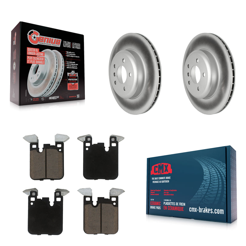 Transit Auto KGC-102172 Disc Brake Kit for 2013-2020 BMW 330i, BMW 330i GT xDrive and More - Rear
