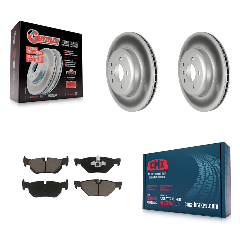 Transit Auto KGC-102178 Disc Brake Kit for 2013 BMW 328i xDrive - Rear