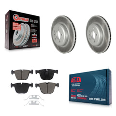 Transit Auto KGC-102183 Disc Brake Kit for 2010-2017 BMW ActiveHybrid 7, BMW 740Li xDrive and More - Rear
