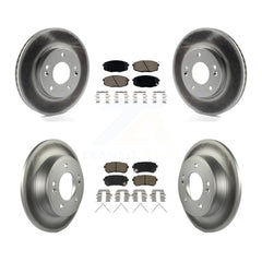Transit Auto KGC-102193 Disc Brake Kit for 2018-2023 Hyundai Kona, Kia Seltos - Front and Rear