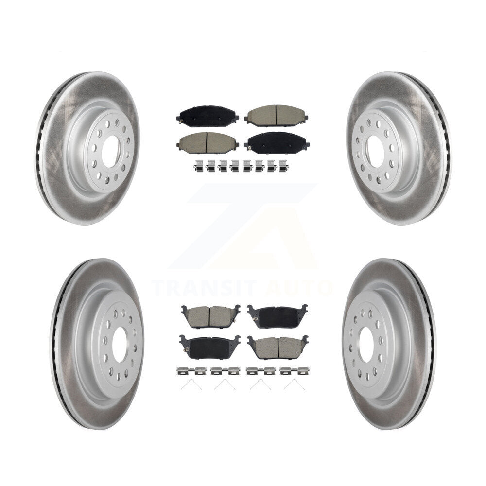 Transit Auto KGC-102195 Disc Brake Kit for 2019-2024 Ram 1500 - Front and Rear
