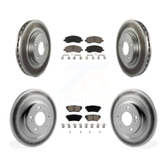 Transit Auto KGC-102196 Disc Brake Kit for 2017-2020 Mitsubishi Outlander - Front and Rear