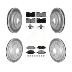 Transit Auto KGC-102197 Disc Brake Kit for 2019-2024 Chevrolet Silverado 1500 LTD, GMC Sierra 1500 Limited and More - Front and Rear
