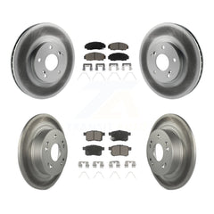 Transit Auto KGC-102206 Disc Brake Kit for 2010-2014 Honda Accord, Acura TSX - Front and Rear