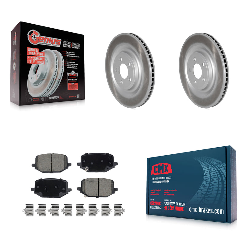 Transit Auto KGC-102210 Disc Brake Kit for 2020-2024 Ford Explorer, Ford Police Interceptor Utility, Lincoln Aviator - Rear