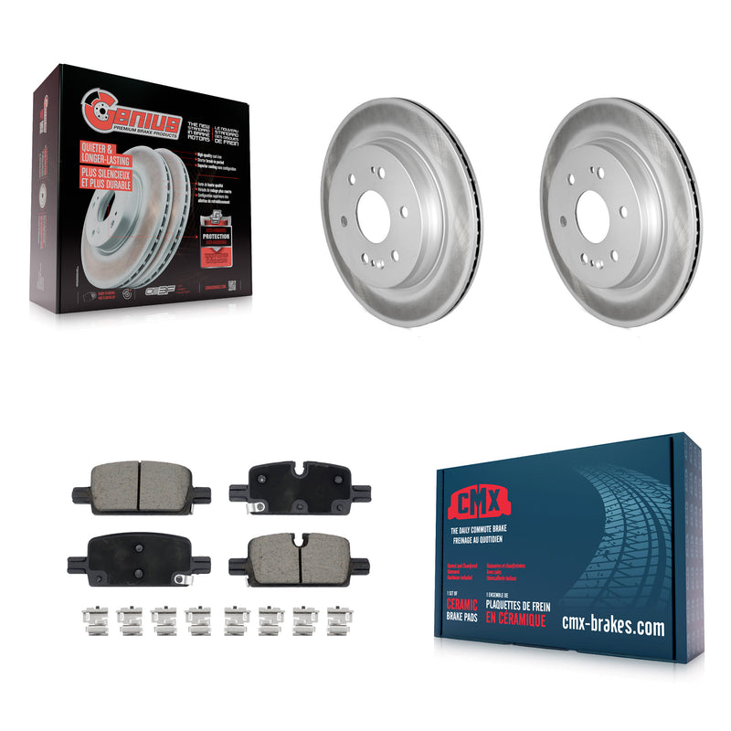 Transit Auto KGC-102211 Disc Brake Kit for 2019-2024 Chevrolet Silverado 1500 LTD, GMC Sierra 1500 Limited and More - Rear