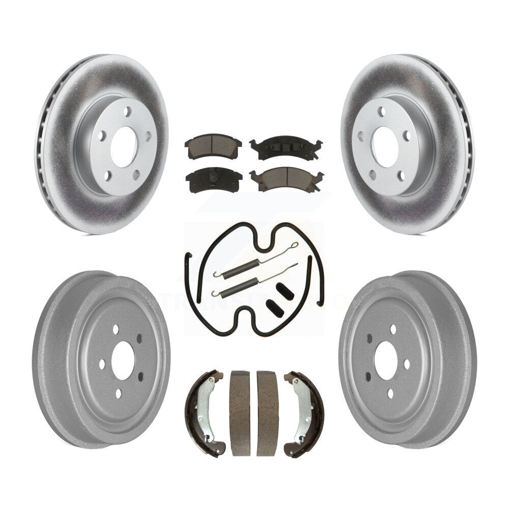 Transit Auto KGC-102218 Disc Brake Kit for 2003-2005 Chevrolet Cavalier, Pontiac Sunfire - Front and Rear