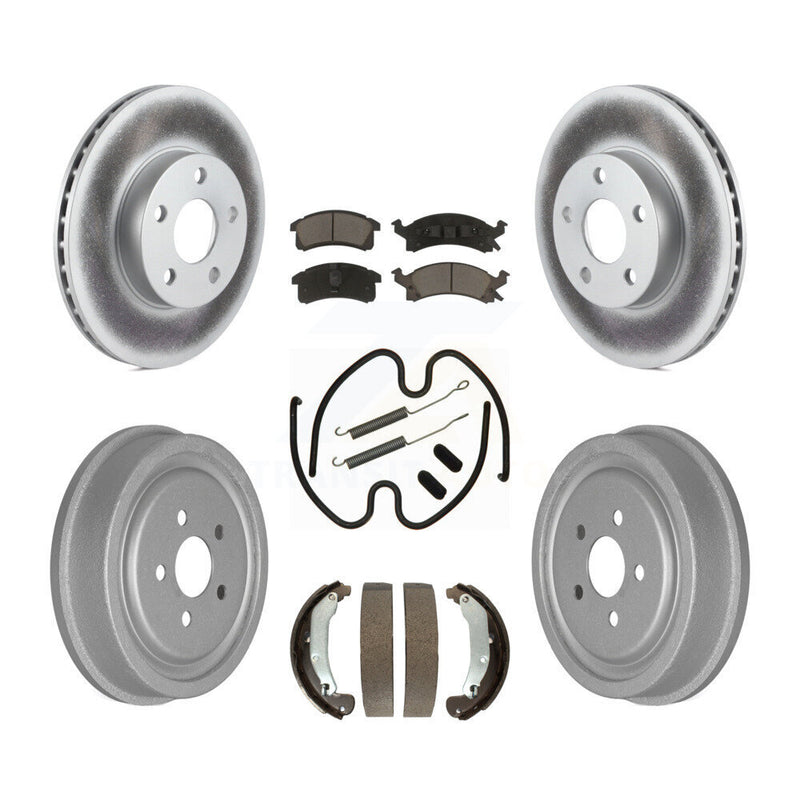 Transit Auto KGC-102218 Disc Brake Kit for 2003-2005 Chevrolet Cavalier, Pontiac Sunfire - Front and Rear