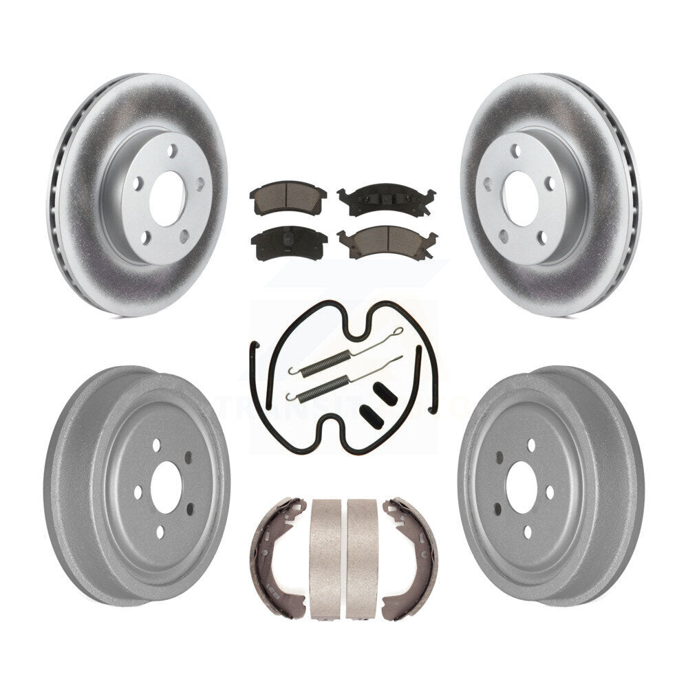 Transit Auto KGC-102219 Disc Brake Kit for 2003 Chevrolet Cavalier - Front and Rear