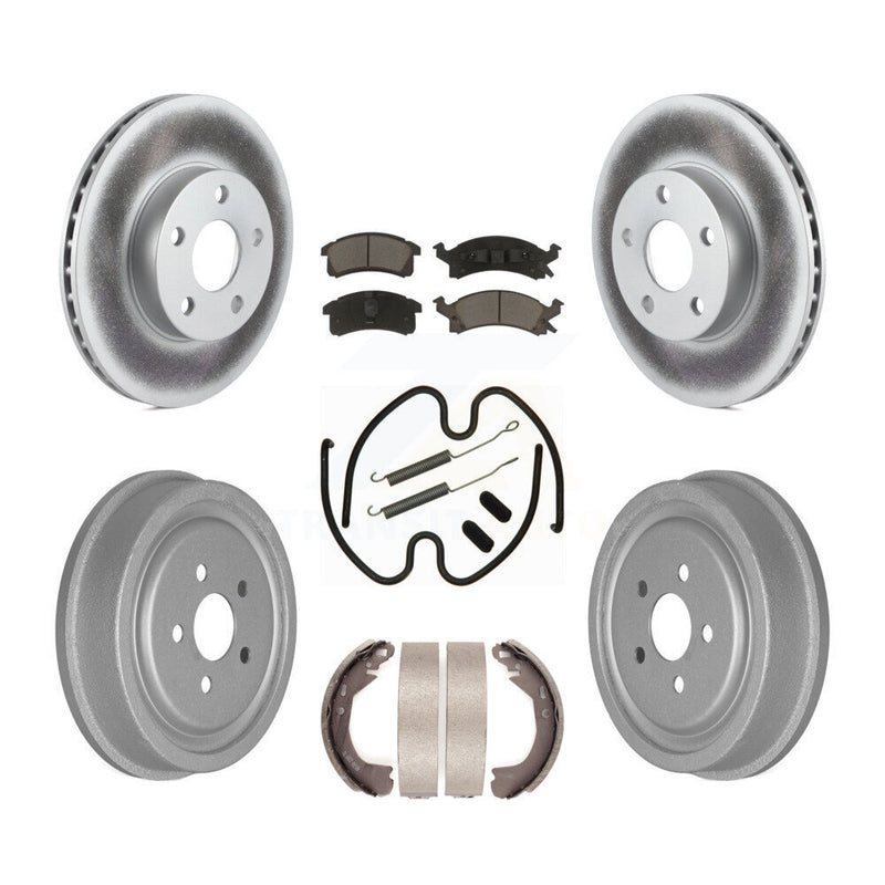 Transit Auto KGC-102219 Disc Brake Kit for 2003 Chevrolet Cavalier - Front and Rear