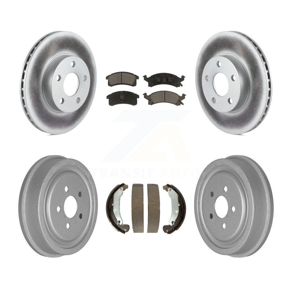 Transit Auto KGC-102220 Disc Brake Kit for 2003-2005 Chevrolet Cavalier, Pontiac Sunfire - Front and Rear