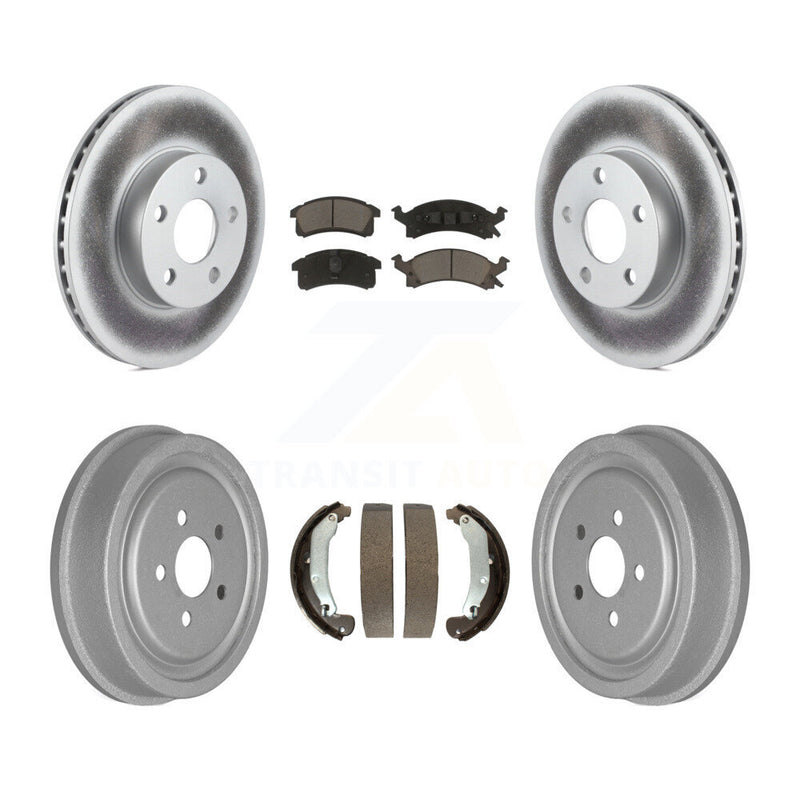 Transit Auto KGC-102220 Disc Brake Kit for 2003-2005 Chevrolet Cavalier, Pontiac Sunfire - Front and Rear